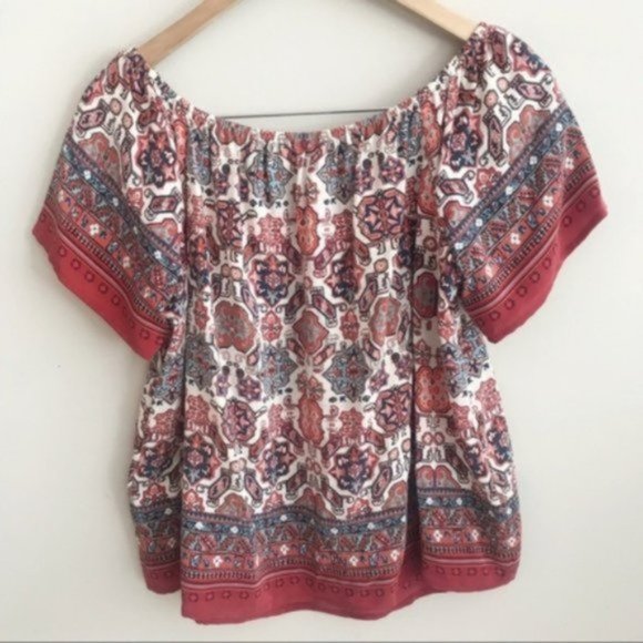 Joie | Amesti B Folkloric Print Silk Top Sz. S NWT - Picture 4 of 8